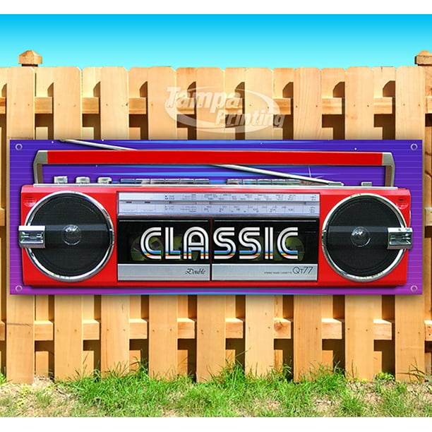 Offer 80s Style Customizable 13 oz Banner Heavy-Duty Vinyl Single-Sided with Metal Grommets Offer 80s Style Customizable 13 oz Banner Heavy-Duty Vinyl Single-Sided with Metal Grommets